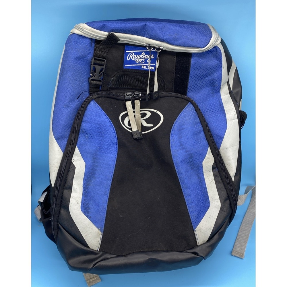 Rawlings R500 Players Baseball Softball Backpack Bat Pack Equipment Bag